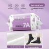 Unisex Disposable Mid-Calf Socks: Sweat-Absorbent, No-Wash, Perfect for Travel, Students, and Military Training.