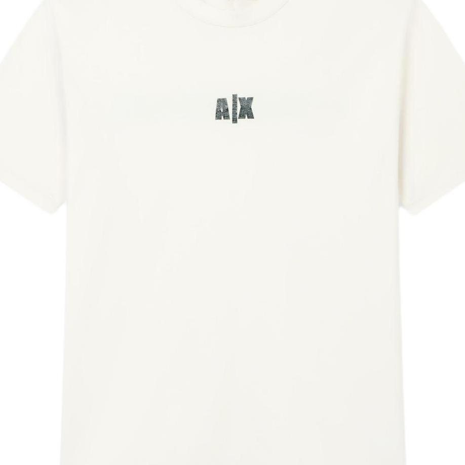 Armani Exchange Logo Short Sleeve Round Neck Cotton T-Shirt Men Tops XM002509-AF10358-U1074