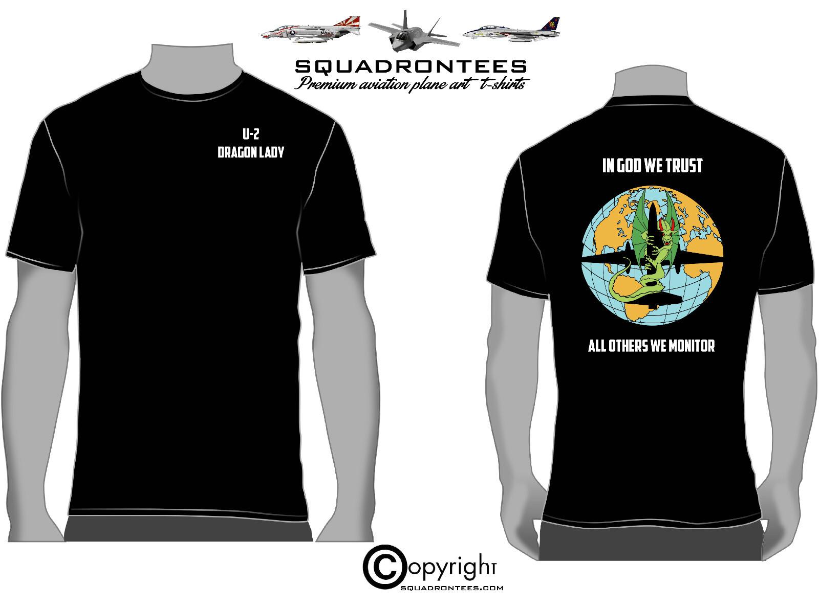 U2 Dragon Lady Squadron T-shirt XL
