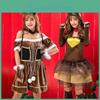 Weihnachtsrentier Damen Kostüm Mode Cosplay Party Hirsch Kostüm Kleid