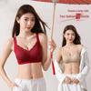 Roter Nahtloser Trägerloser BH für kleine Damenbrüste - Stützend, Anti-Hänge-Effekt, Bequemer Weste-Stil