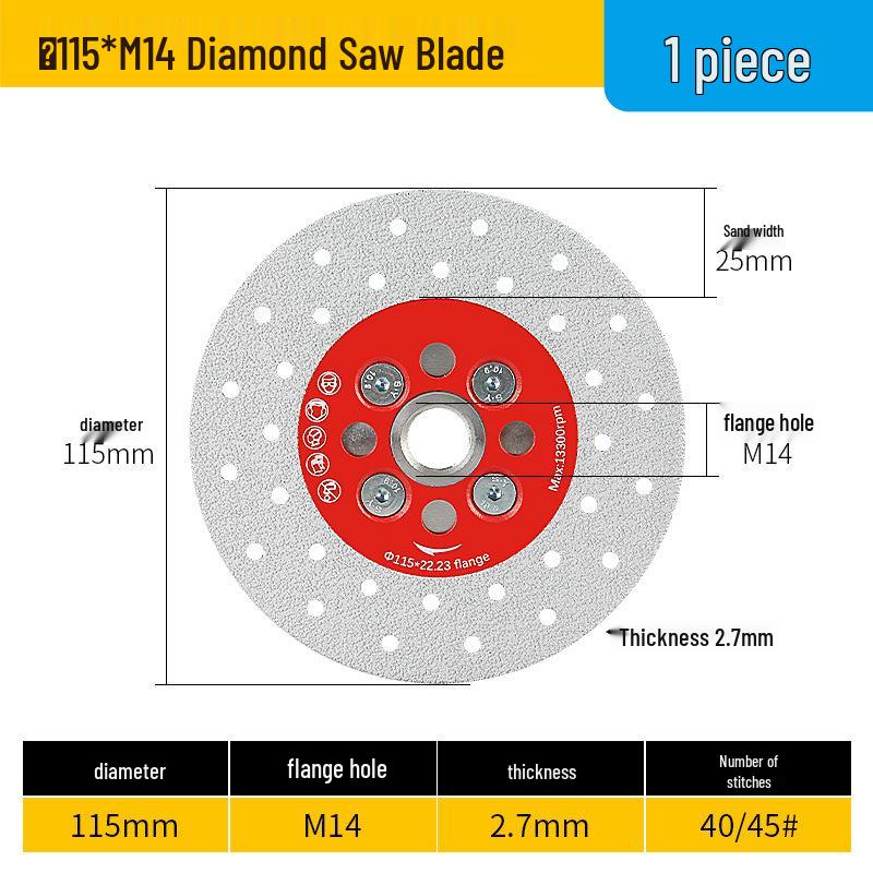 Double-Sided Diamond Grinding Disc for Quartz, Marble, and Stone Flooring.