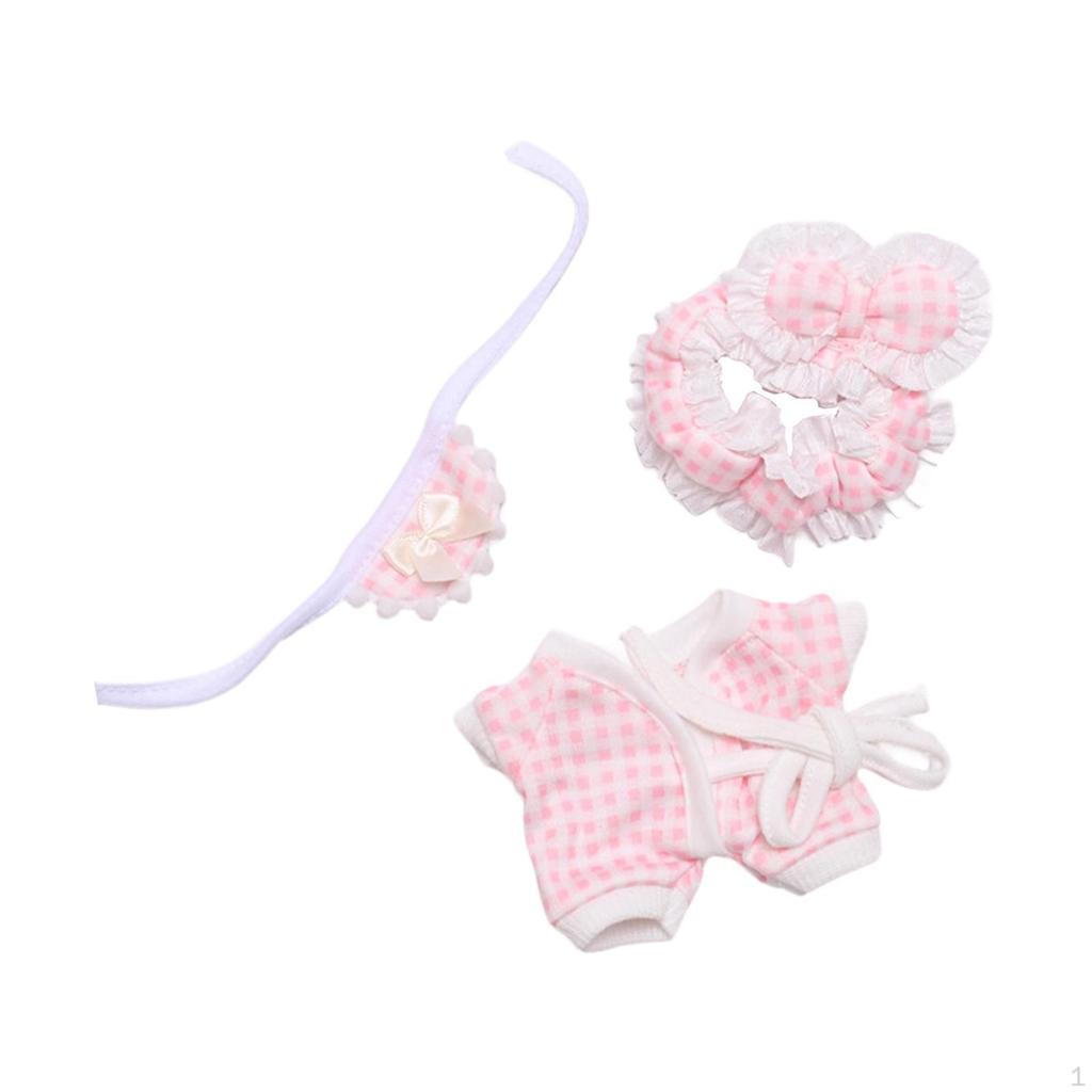 3 Pieces Pajamas Set, Doll Clothes Set Costumes for Little Girls, Stylish Movie