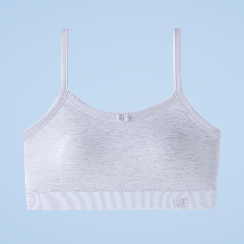 

Подростковый спортивный бюстгальтер с фиксированной чашкой для девочек (Возраст 12-16 лет) XL (85-125 jin)