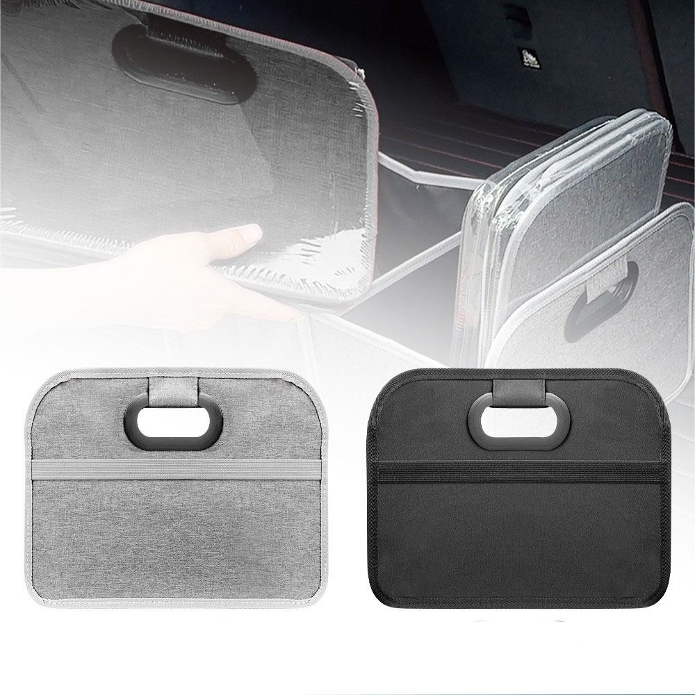 Oxford Cloth Car Trunk Organizer Multifunction Auto Storage Bag Outing Storage