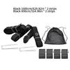 Outdoor Volleyball Boundaries Line with Ground Nails Volleyball Courts Webbing Marker for Sand Outdoor Grass Backyard