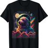 Astronaut Goldendoodle Dog Space Galaxy T-Shirt