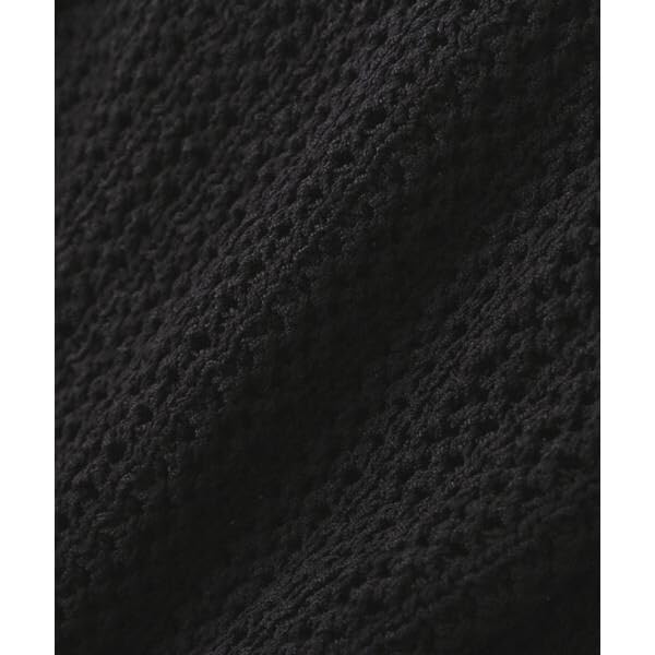 [JILL by JILL STUART] [Pre-order: Scheduled to arrive late March - early April] Mesh Collared Cardigan Top