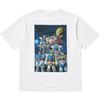UNIQLO x Mobile Suit Gundam 45th Anniversary Graphic Letter Print Loose Comfortable Crew Neck Short Sleeve T-Shirt Unisex Tops White 480144-00