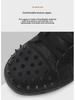 Men's 2024 Autumn Black Rivet Casual Fashion Sneakers