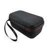 Hard Shell Speaker Storage Case, Daily Travel Bag with Mesh Pocket, Main Compartment, and Side Carry Handle Use