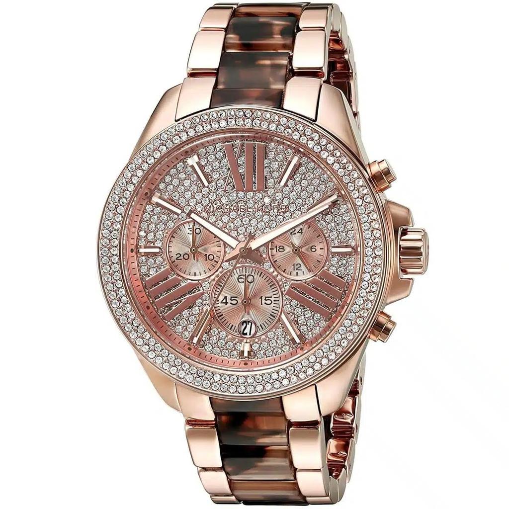 Michael Kors MK6159 Wren Silver-Tone Pave Dial Quartz Women's Watch