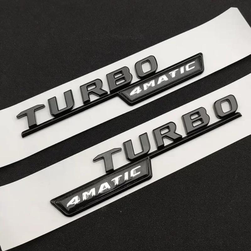 

2pcs Car Letters Fender Trim Badge Emblem Sticker