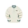 Sports Casual Baseball Collar Sweatshirt Men Sweatshirt White T11M317206F-IV