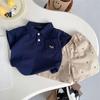 Boys Summer Outfit Set Baby Summer Thin Short Sleeve Polo Two Piece Short Style Short Children's Clothing