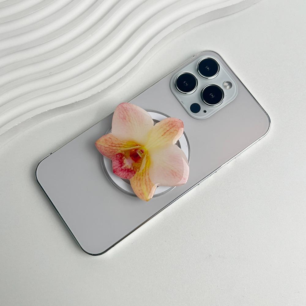 Cymbidium Phone Grip Support Acrylic Phone Finger Ring Mount for iPhone for Magsafe