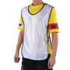 12 pièces Gilets de sport d'extérieur Scrimmage Football Entraînement Respirant Adultes Maillotblanc adulte