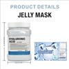 Hyaluronic acid jelly mask face, Moisturizing gel mask, Deep hydration for skin care, 11-ounce.