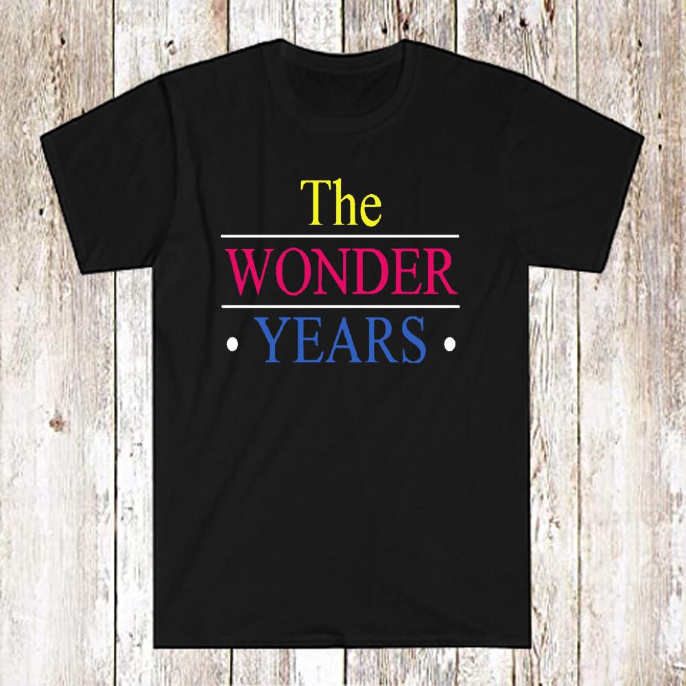 The Wonder Years Retro TV Show Men s Black T-Shirt Size S-5XL Unisex T-Shirt S