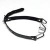 Adjustable Metal Mouth Gag with Nose Hook for BDSM Couple Play Adult Sex Toys