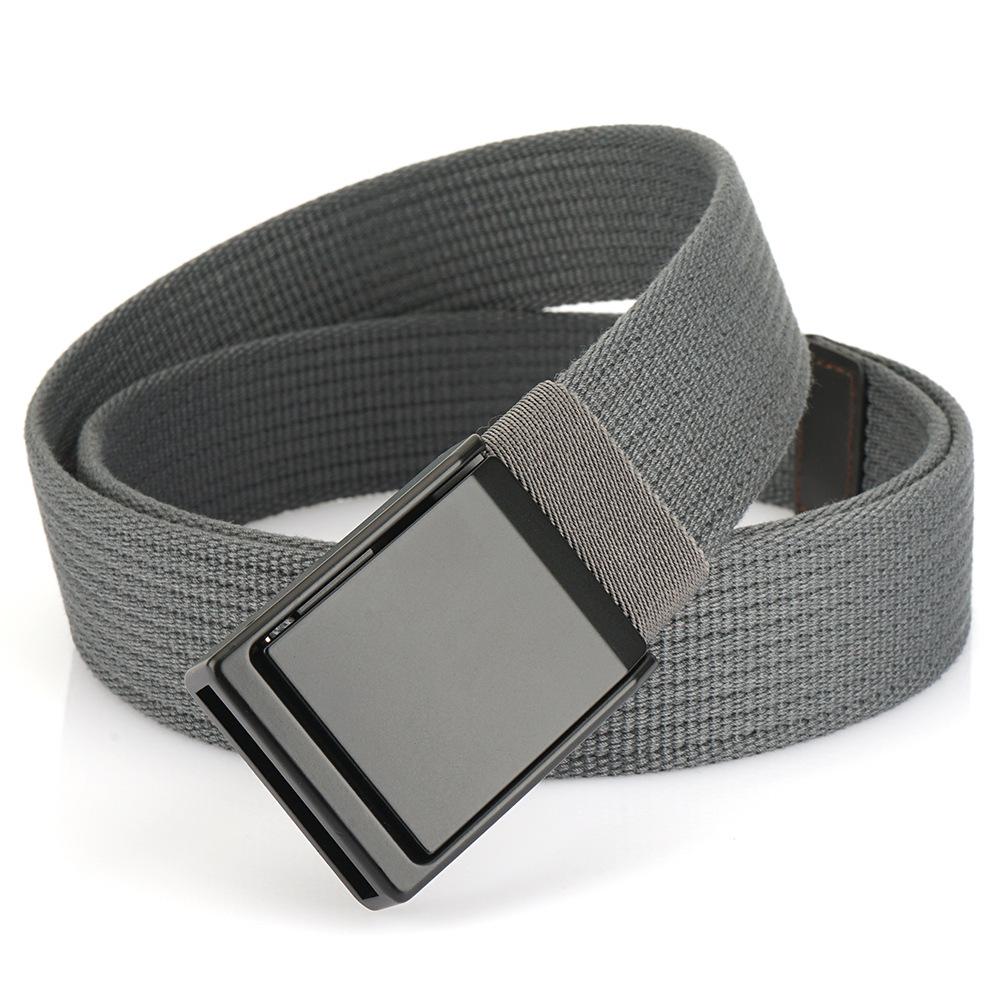 Cintura Sportiva in Tela Trendy da Uomo 2025 - Tessuto Versatile, Casual per Esterno e Jeans
