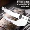 Stainless Steel Multi-Purpose Fish Scaler and Belly Knife