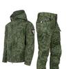 Winter Outdoor Men's Training Suit Tactical Camouflage Assault Plush Waterproof Adventure Skiing Jacket Travel Clothing Workwear