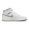 New Jordan Air Jordan 1 Mid Neutral Grey GS 554725-135