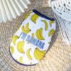Pet Fruit Strawberry Banana Print VIP Teddy Puppy Dog Clothes Cat Skirt Dog Vest Cat Supplies