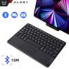 Klawiatura Bezprzewodowa Z Touchpadem Bluetooth Touchpad Do Pc Tv Tabletu Usb-C Alogy Wireless Czarna