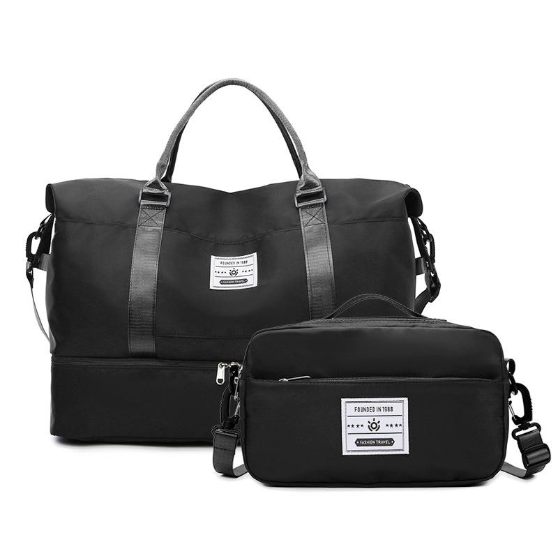

Wet and dry separation swimming gym bag One size темно-зеленого