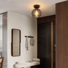 Ceiling Light - NETTLIFE - Black E27 Ceiling Light - Metal - For Bedroom and Hallway - Modern Style
