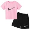 Kinder Sommer Neues Kurzarm-T-Shirt+Shorts 2-teiliges Trainingsanzug Set Junge Mädchen Geburtstagsgeschenk 3-12 Jahre Kleidung Lässig Mode Jogginganzug