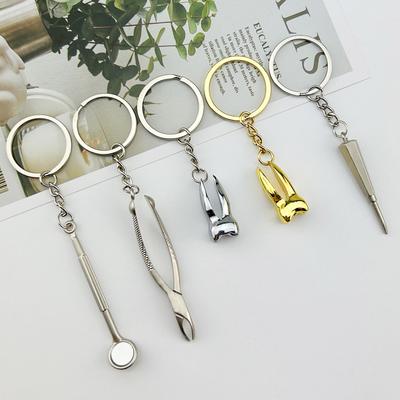 Regalo Dentista Portachiavi Dente Ciondolo Dentista Portachiavi Igiene Dentale Regalo Laurea Portachiavi Mamma, Portachiavi Bambina Bambino