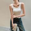 Women Sleeveless U Neck Tees T Shirt Ladies Tee Shirt Street Vest Wear Top