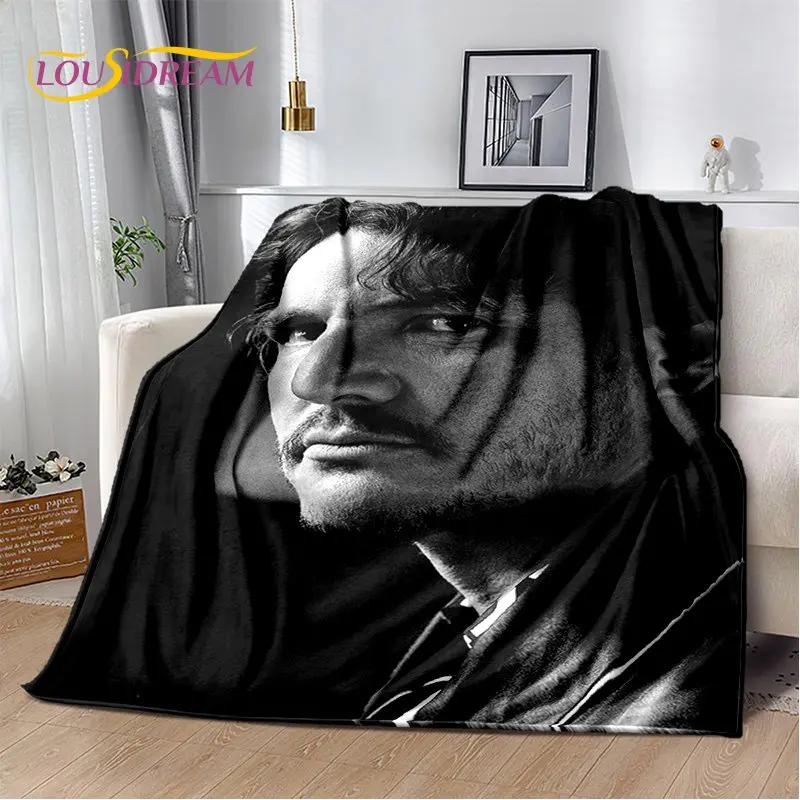 Couverture Peluche Douce Photo Jose Pedro Balmaceda Pascal Imprimée en 3D, Couverture Flanelle Couverture Jetée pour Salon Chambre à Coucher Lit Canapé