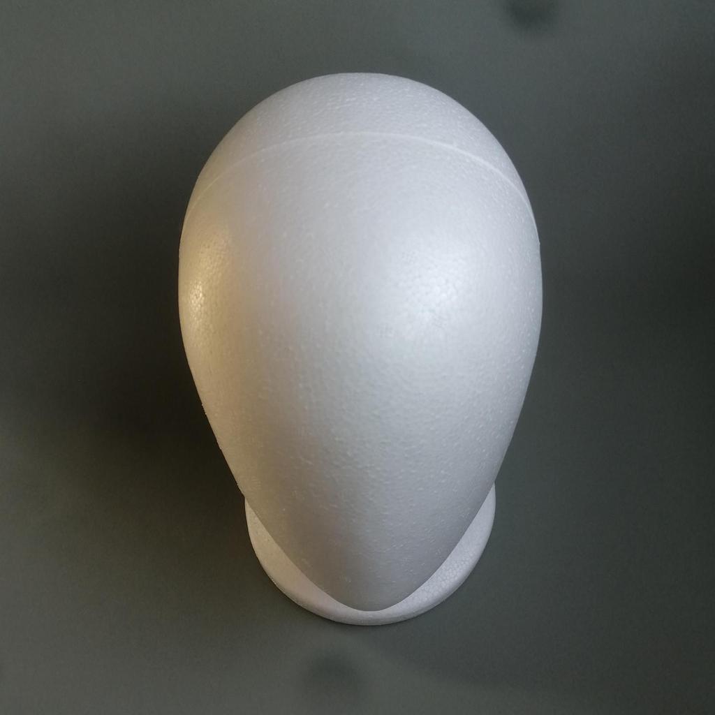 Female Styrofoam Mannequin Manikin Head Model Faceless Cosmetics Display Stand For Hair Travel Salon Hairpieces Model Hats Style