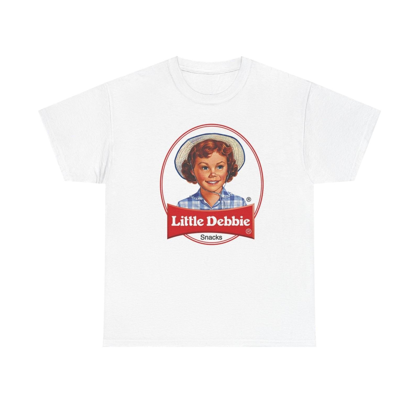 Little Debbie s Snack Cakes Graphic T Shirt Vintage Unisex Heavy Cotton Tee XL