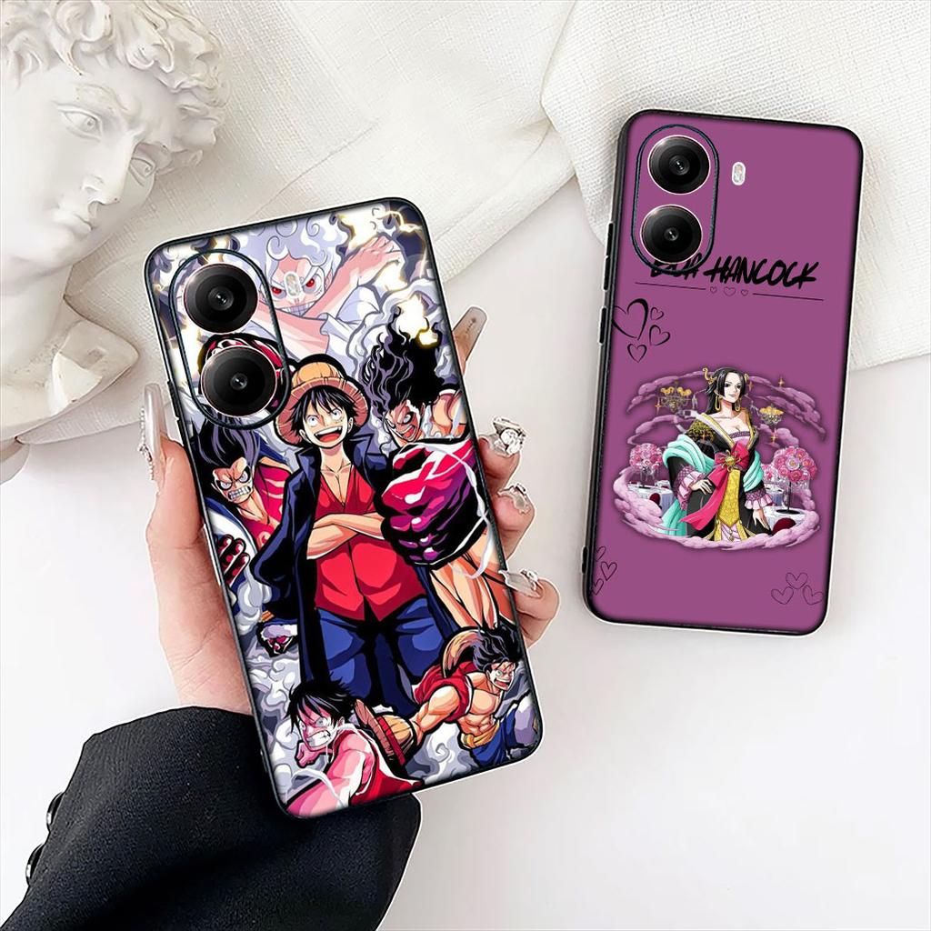 Boa Hancock Luffy Zoro ONE PIECES Phone Case for Motorola Moto Edge 70 60 Fusion NEO Pro G Stylus G56 G96 G52 G04 G05 20 Cover