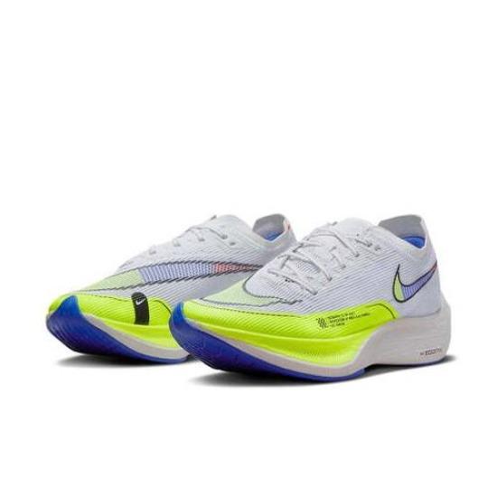 Nike Wmns ZoomX Vaporfly NEXT% 2 Белый Volt Racer Синий CU4123-103 EU 35.5 чёрный/белый