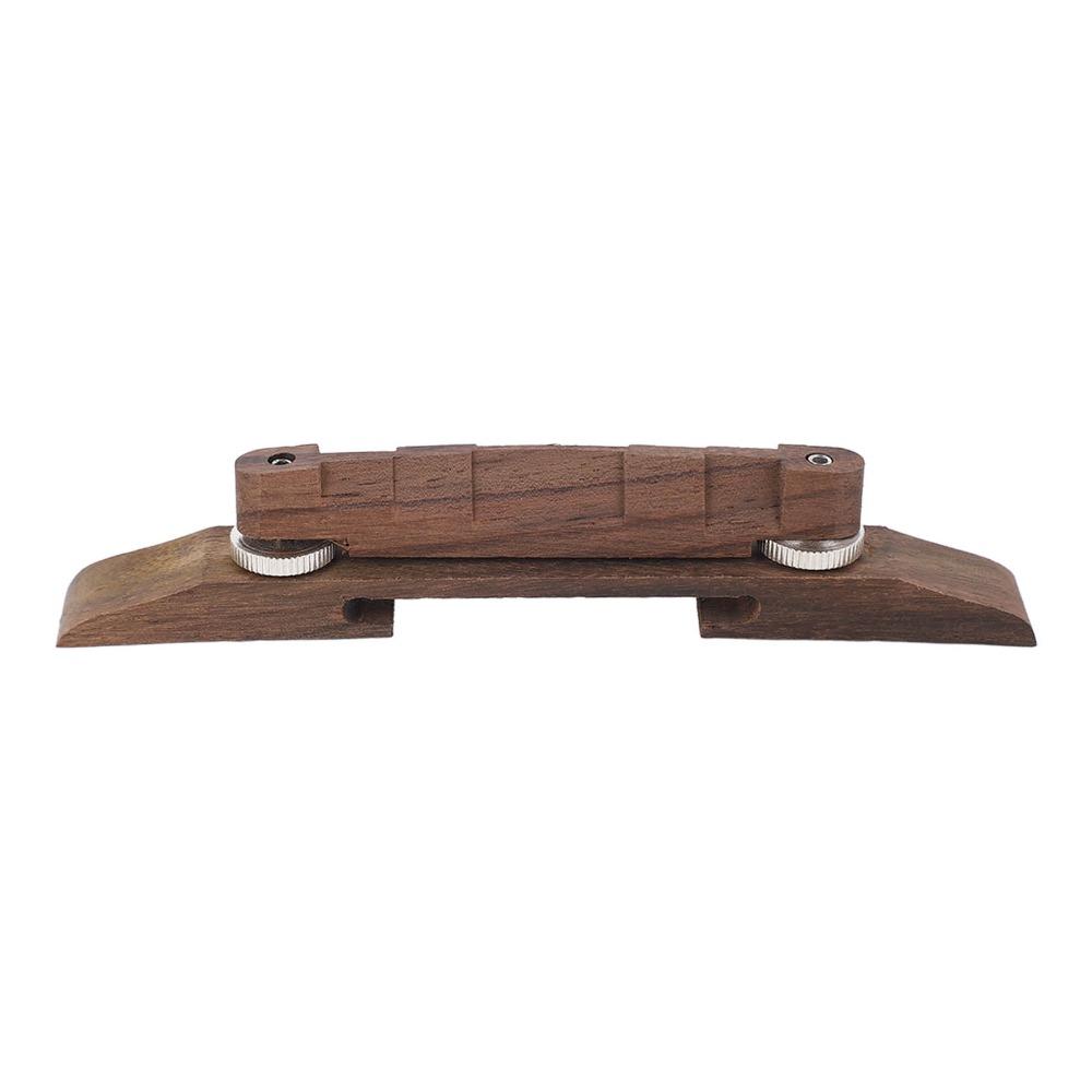 Wooden Color Guitar Bridge Archtop Jazz Guitar Bridge Vintage Rosewood Guitar Bridge Guitar