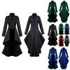 Elegant Women Vintage Medieval Tuxedo Gothic Tailcoat Perfect For Cosplay Costume