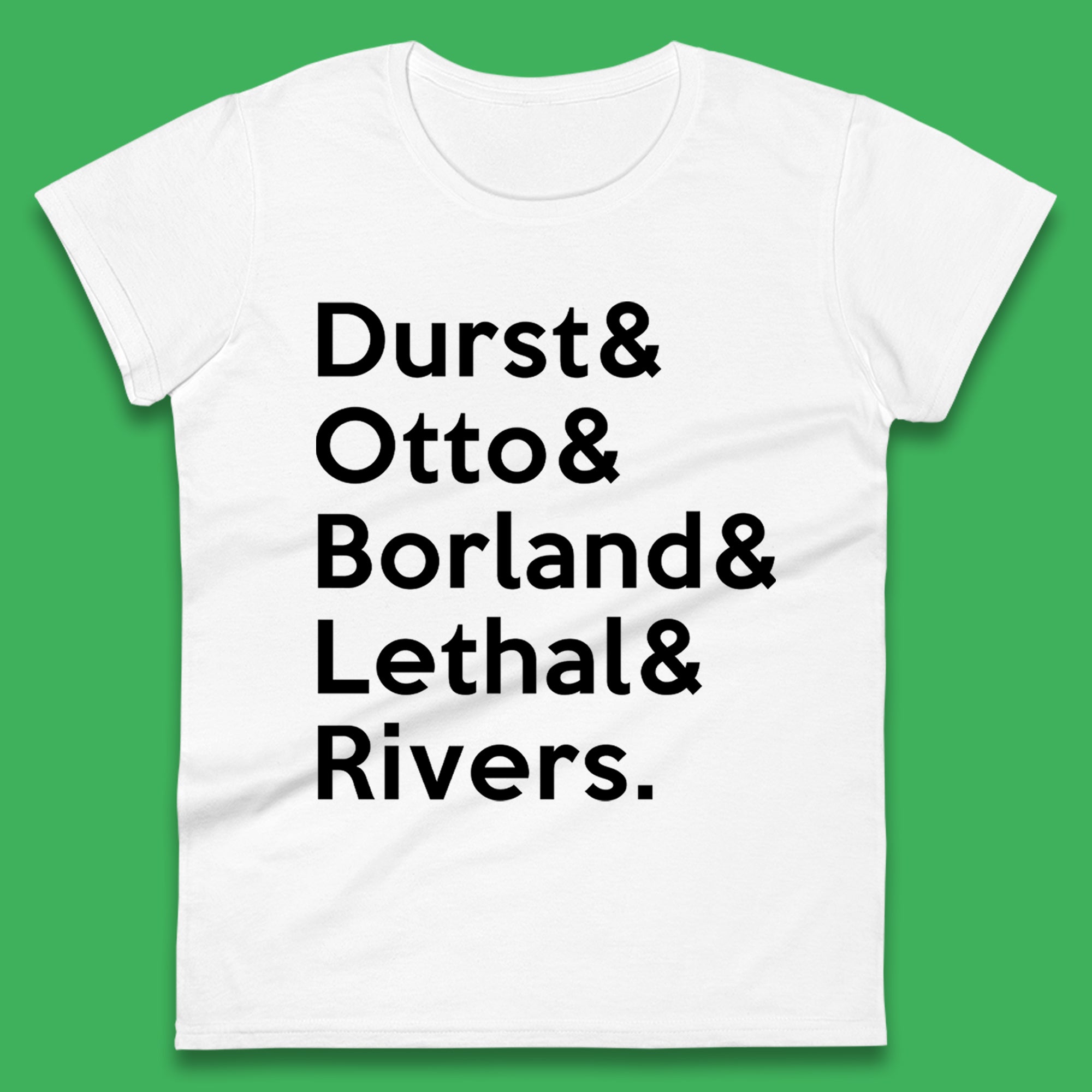 Durst & Otto & Borland & Lethal & Rivers Limp Bizkit Band Womens T-Shirt Mens Tops Tees Unisex M