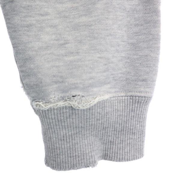 THE NORTH FACE NT61501X Outdoor Long sleeve Zip hoodie L Gray logo Men's Used