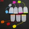 JCD Silicone Tea Infuser Bag Reusable Safe Loose Leaf Tea Bags Strainer Filter for Tea Drinker Utensils Random Color