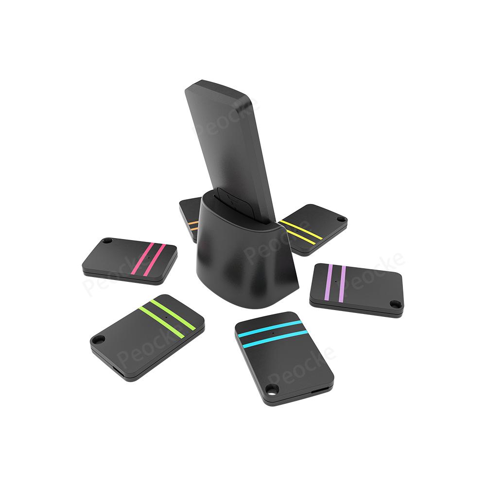 Anti Lost Key Finder 30m Distance Anti-Lost Tracker Remote Control 1 RF Transmitter 6 Receiver Phone Wallets Pet Mini Tracker