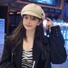 Octagonal hat female autumn and winter British tide beret hat design sense niche Internet celebrity retro face small painter hat