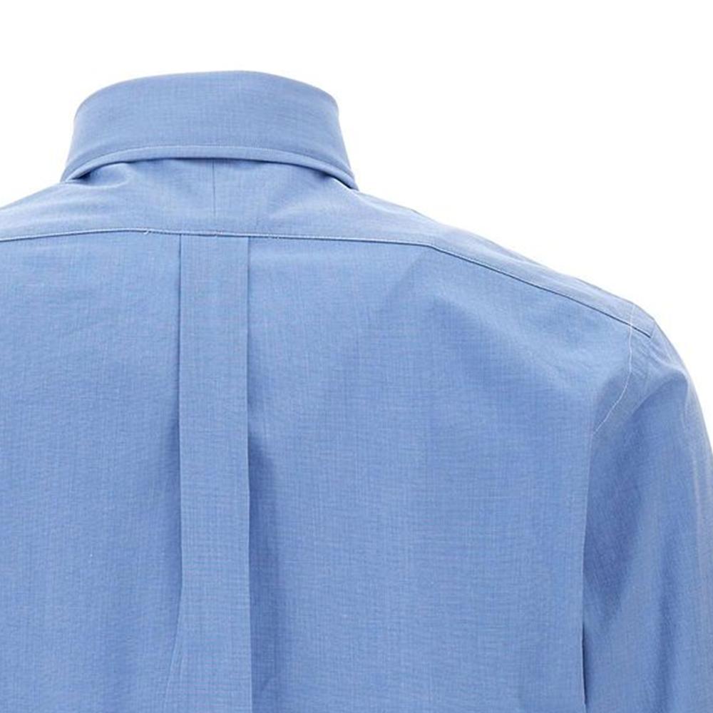 Polo Ralph Lauren Logo Button-Down Long Sleeve Shirt Men shirts Blue 710928255-003