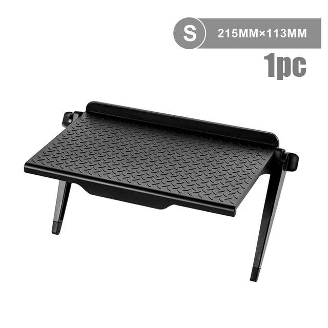 

2 шт. Верхняя полка для экрана, компьютерный монитор, подставка для телевизора, держатель для хранения, многофункциональный стеллаж для хранения вещей в офисе