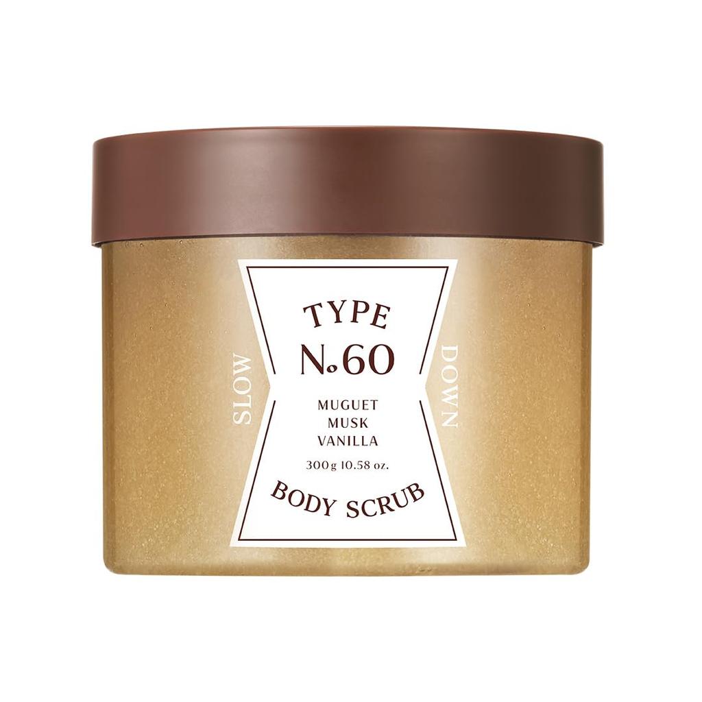 Type Body Scrub 60 SLOW DOWN Seoul Korean A refreshing soapy scent with the sweetness of vanilla and a subtle Hydrating scrub for sensitive